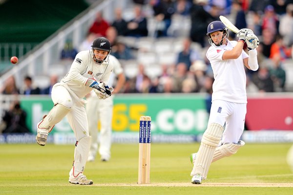 Joe Root England bats v New Zealand Lords 2013