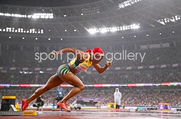 Shelly-Ann Fraser-Pryce Jamaica World Athletics Championships Tokyo 2025
