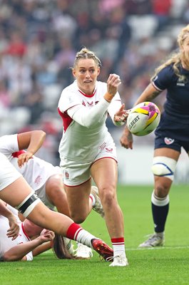 Natasha Hunt England v USA Pool A Women's Rugby World Cup 2025