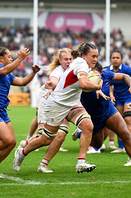 Maddie Feaunati England v Samoa Pool A Women's Rugby World Cup 2025