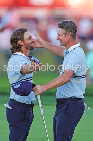 Tommy Fleetwood & Justin Rose Europe Friday Afternoon Fourballs Ryder Cup 2025