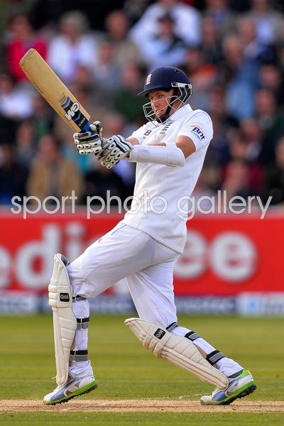 Joe Root England bats v New Zealand Lords 2013