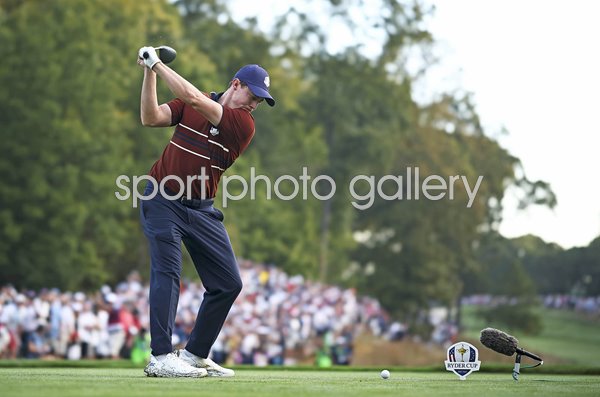 Matt Fitzpatrick Europe Day 2 Foursomes Bethpage Black Ryder Cup 2025