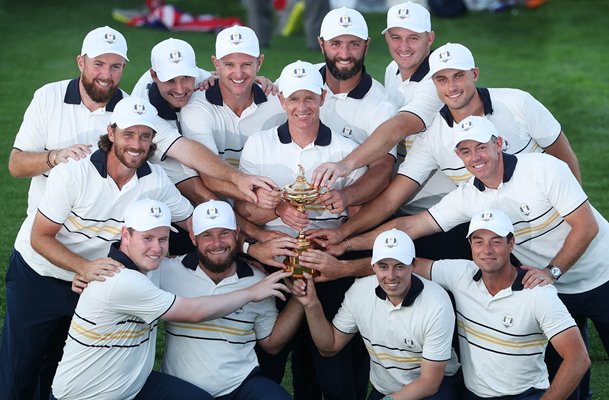 Luke Donald & European Team Ryder Cup Winners Bethpage Black 2025