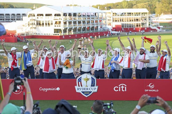 Europe Ryder Cup Winners Bethpage Black New York 2025 