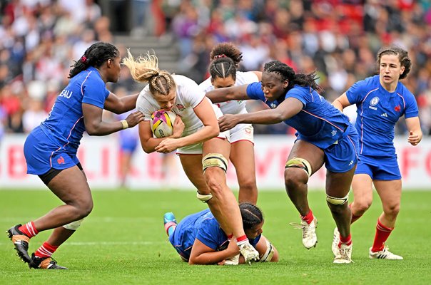 Zoe Aldcroft England v France Women's Rugby World Cup Semi Final 2025 