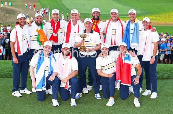 Europe Ryder Cup Winners New York 2025 