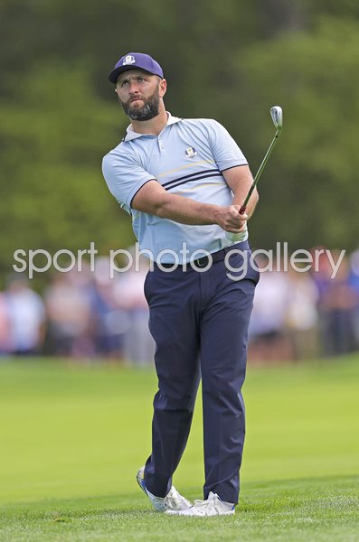 Jon Rahm Europe Friday Foursomes Bethpage Ryder Cup 2025