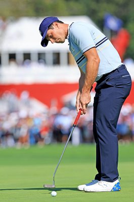 Viktor Hovland Europe Friday Foursomes Bethpage Ryder Cup 2025