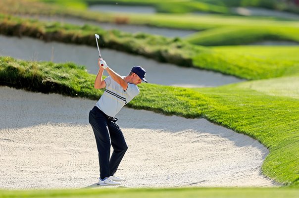 Justin Rose Europe Friday Fourballs Bethpage Ryder Cup 2025  