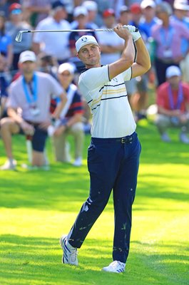 Ludvig Aberg Europe Sunday Singles Ryder Cup Bethpage 2025
