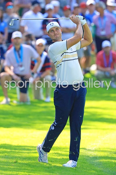 Ludvig Aberg Europe Sunday Singles Ryder Cup Bethpage 2025
