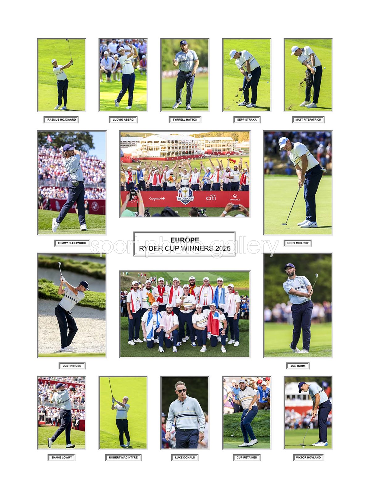 Sport Photo Gallery Ryder Cup 2025 Team Special
