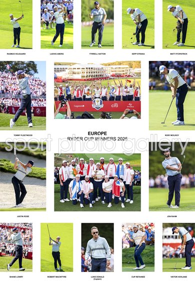 Sport Photo Gallery Ryder Cup 2025 Team Special