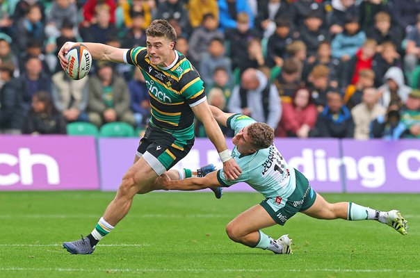 Tommy Freeman Northampton Saints v Leicester Gallagher PREM 2025
