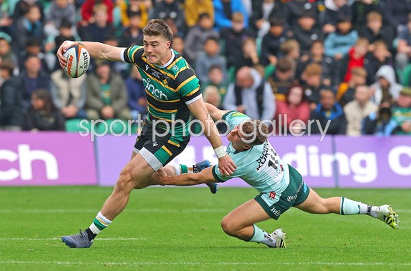Tommy Freeman Northampton Saints v Leicester Gallagher PREM 2025