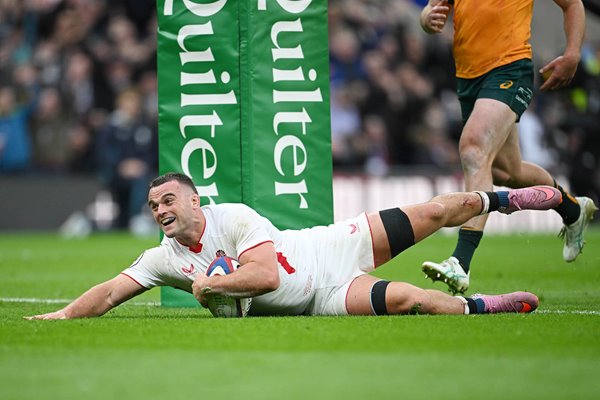 Ben Earl England scores v Australia Autumn Series Twickenham 2025