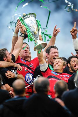 Jonny Wilkinson & Toulon Heineken Cup Champions 2013