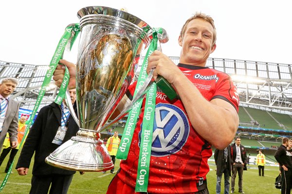 Jonny Wilkinson Toulon Captain Heineken Cup Winner 2013