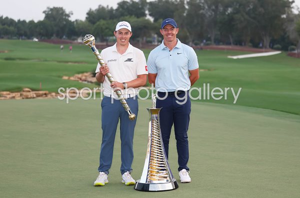 Matt Fitzpatrick & Rory McIlroy World Tour Championship Dubai 2025 