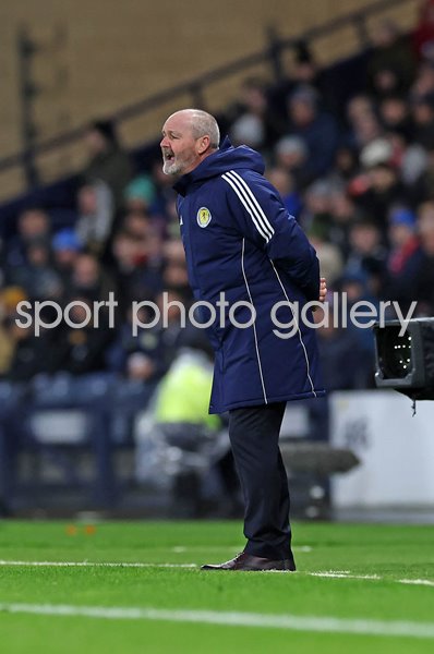 Steve Clarke Scotland Head Coach v Denmark World Cup 2026 Qualifier