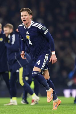 Scott McTominay Scotland celebrates World Cup 2026 Qualification Hampden Park 2026
