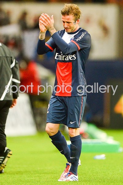 David Beckham Tearful Farwell to Football Paris May 2013