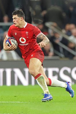 Louis Rees-Zammit Wales v England Twickenham Six Nations 2026