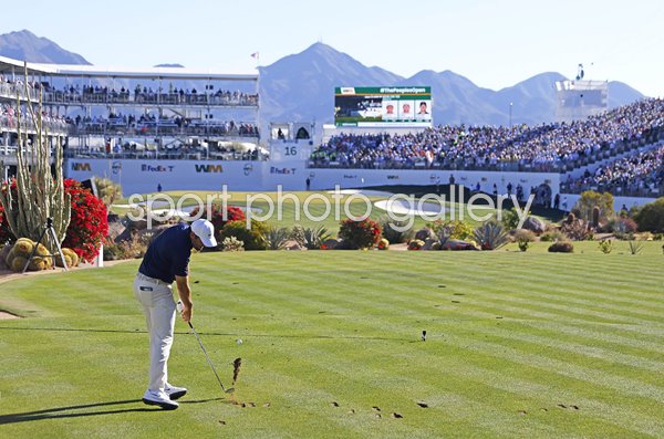 Scottie Scheffler USA 16th Hole TPC Scottsdale Phoenix Open 2026
