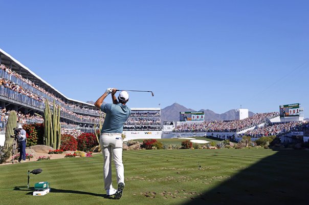 Scottie Scheffler USA 16th Hole TPC Scottsdale Phoenix Open 2026  