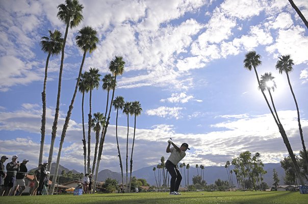 Si Woo Kim South Korea 7th tee The American Express La Quinta CC 2026