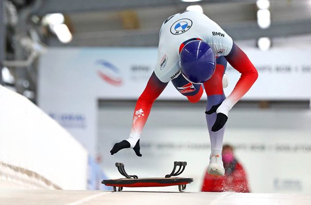 Matt Weston Great Britain Skeleton World Championship Germany 2021