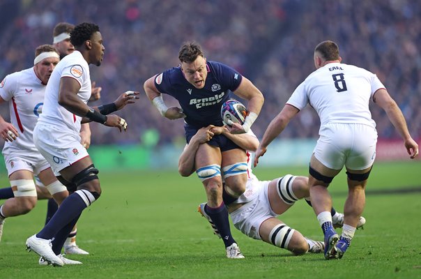 Jack Dempsey Scotland v England Murrayfield Six Nations 2026