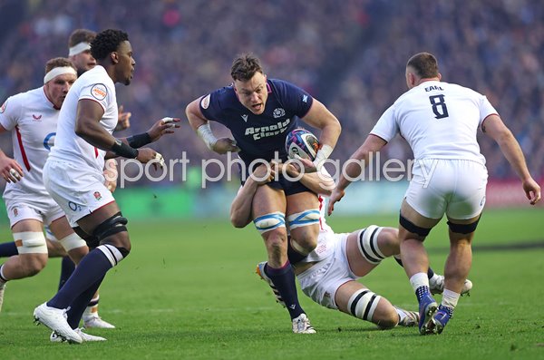 Jack Dempsey Scotland v England Murrayfield Six Nations 2026