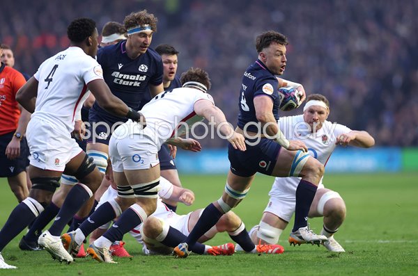 Jack Dempsey Scotland breaks v England Murrayfield Six Nations 2026