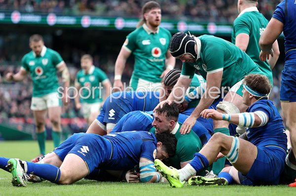 Jack Conan Ireland scores v Italy Dublin Six Nations 2026