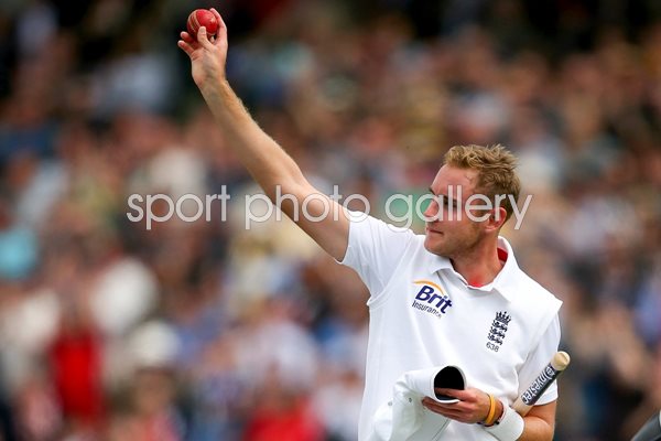 Stuart Broad England's Man of the Match v New Zealand Lords 2013
