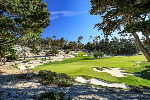 Par 4, 6th hole Cypress Point Club Pebble Beach, California 2025
