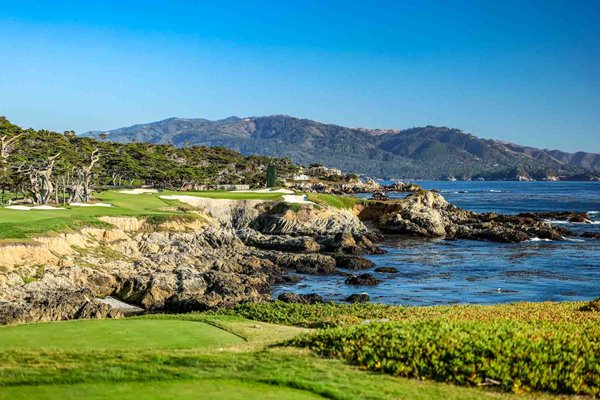 Par 4, 17th hole Cypress Point Club Pebble Beach, California 2025