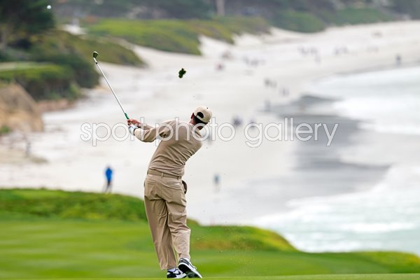 Tony Finau USA 8th hole Pebble Beach Pro-Am 2026