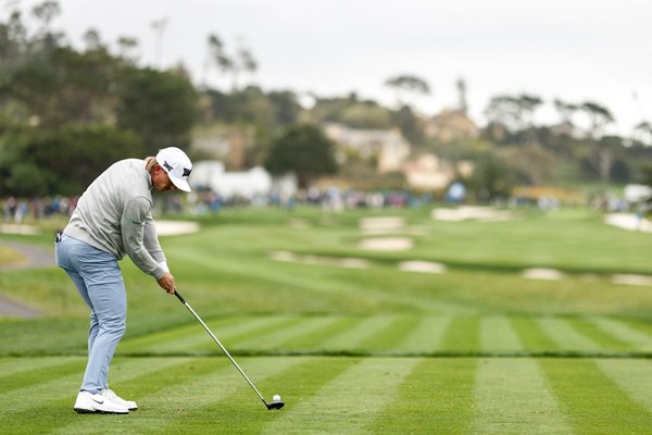 Jake Knapp USA 4th hole Pebble Beach Pro-Am 2026