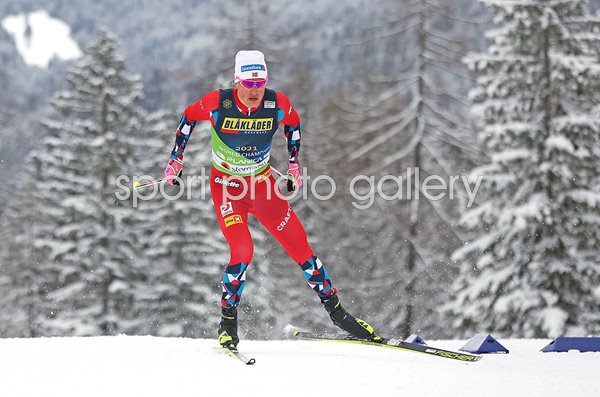 Johannes Hoesflot Klaebo Norway Cross Country Nordic World Ski Planica 2023
