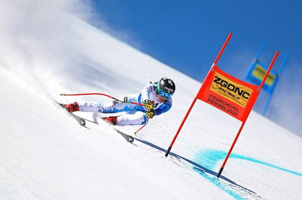 Breezy Johnson USA Super G World Ski Championships Meribel 2023
