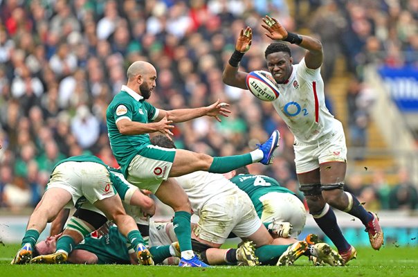 Jamison Gibson-Park Ireland kicks v England Twickenham Six Nations 2026