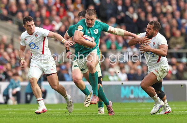 Stuart McCloskey Ireland v England Six Nations Twickenham 2026