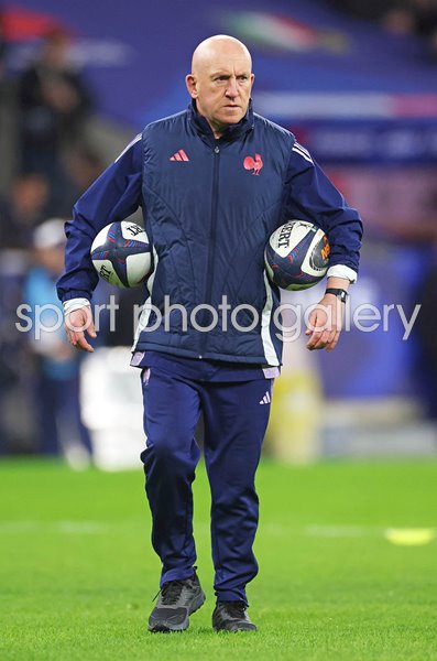 Shaun Edwards France Defensive Coach v Italy Lille Six Nations 2026