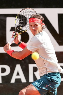 Rafael Nadal backhand Rome Clay 2013