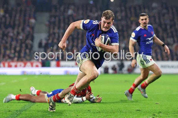 Emilien Gailleton France v Italy Lille Six Nations 2026