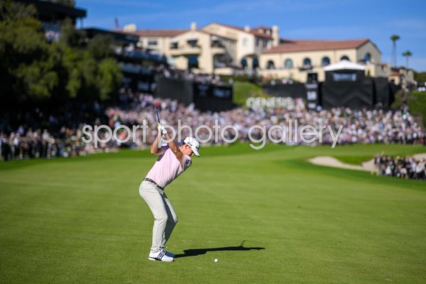 Jacob Bridgeman USA 18th Final Round Genesis Invitational Riviera CC 2026
