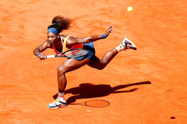 Serena Williams Clay action Rome 2013